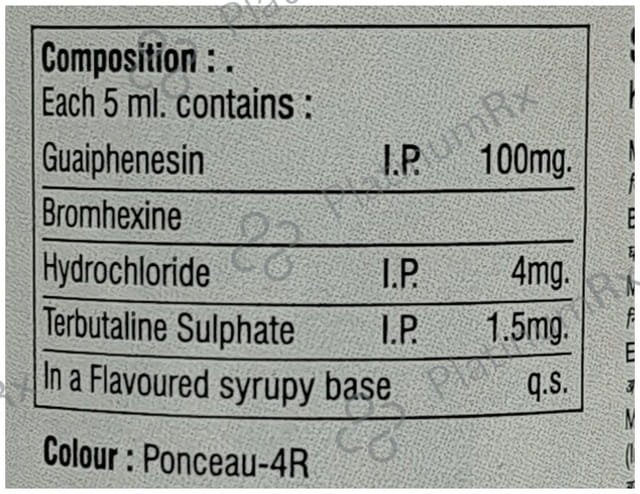 Tusp BR Syrup 100 Syrup