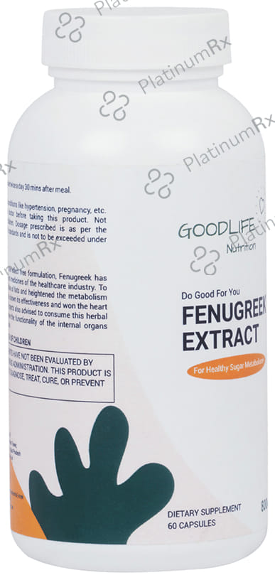 Goodlife Nutrition Fenugreek Extract Capsule