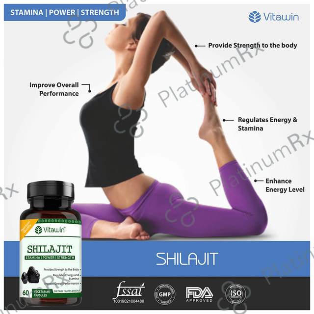Vitawin Shilajit Vegetarian Capsule