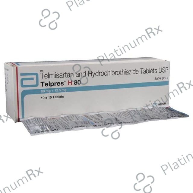 Telpres H 12.5/80mg Tablet 10s