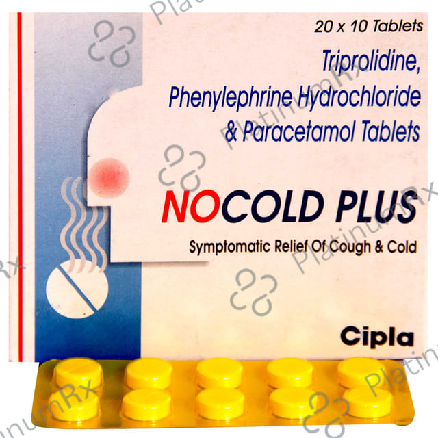 Nocold Plus 500 mg/60 mg/2.5 mg Tablet