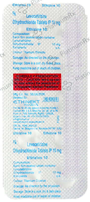 Ethizine 10 Tablet