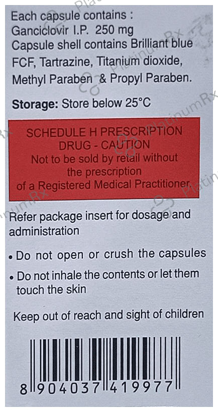Natclovir 250mg Capsule 30s