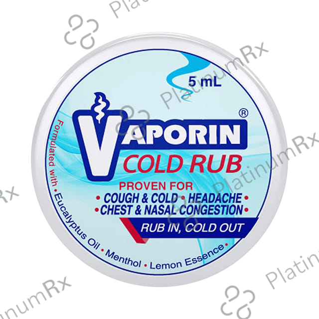 Vaporin Cold Rub Balm 5 Balm