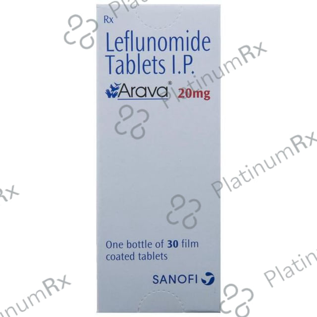 Arava 20mg Tablet