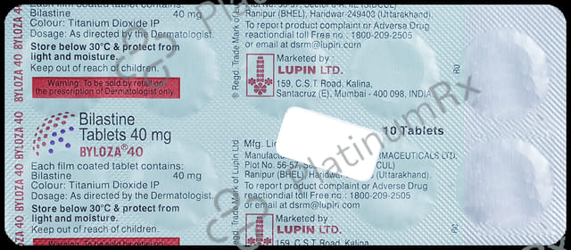 Byloza 40mg Tablet