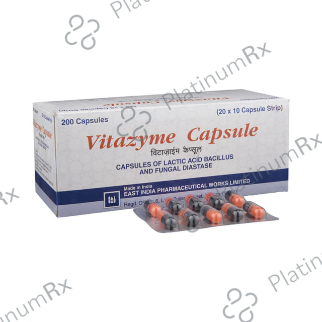 Vitazyme 20mg/150M Capsule 10s
