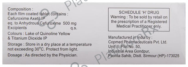 Cefakind 500mg Tablet 10s