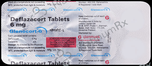 Glenocort 6mg Tablet 10s