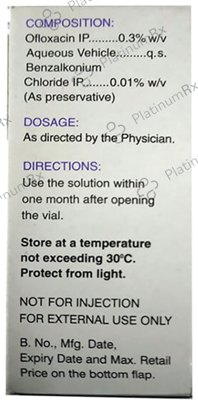 ZO 0.3% Eye/Ear Drops 5ml