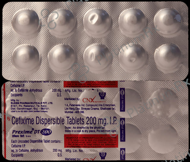 Prexime 200mg Tablet DT