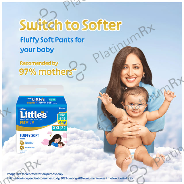 Little's Comfy Cottonsoft Baby Pants Diaper - Size XXL