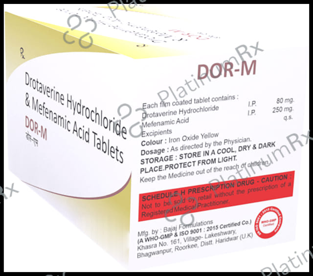 Dor M 80/250mg Tablet 10s