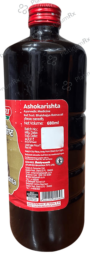Baidyanath (Jhansi) Ashokarishta Women's Health Tonic 680 ml