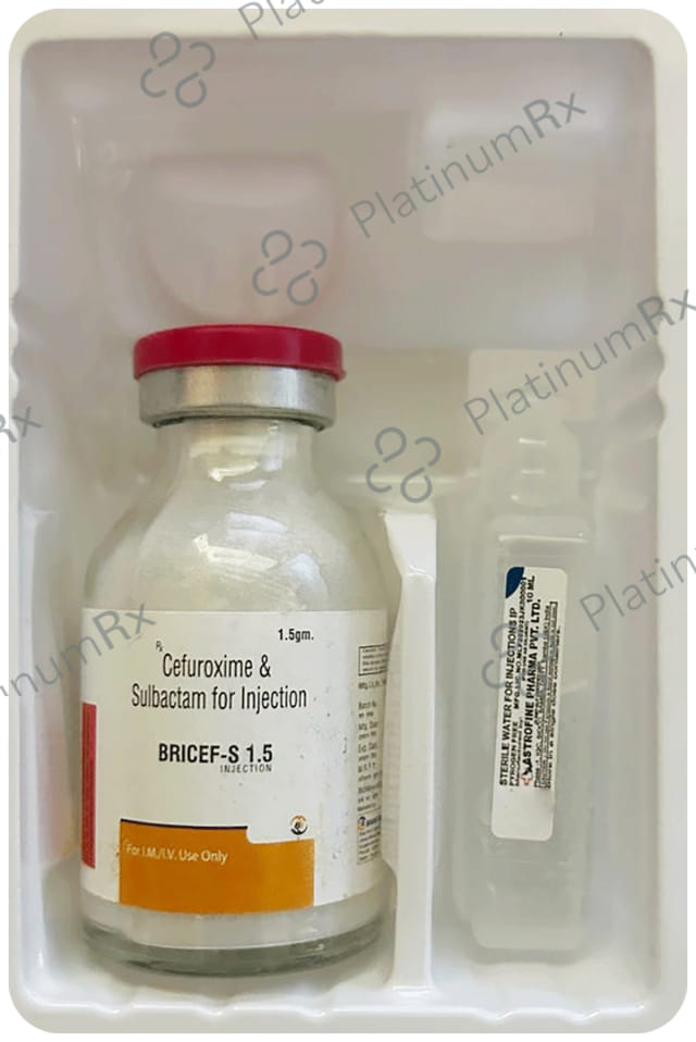 Bricef S 1000/500mg Injection 1s