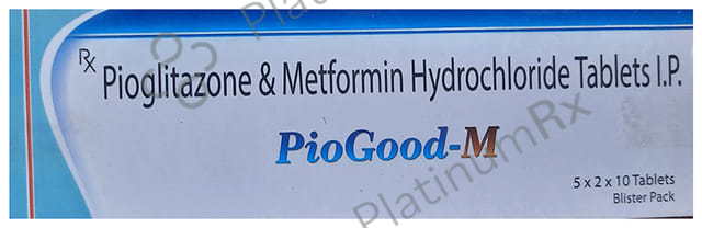 Piogood-M Tablet 10 tablets Tablet Algen Healthcare Limited