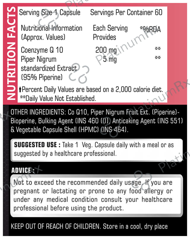 Necon Coenzyme Q-10 Capsule