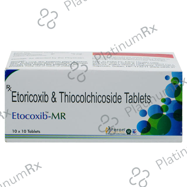Etocoxib MR 60/8mg Tablet 10s