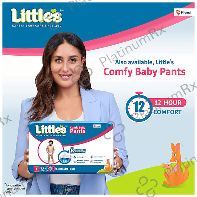 Little's Soft Cleansing Baby Wipes 80 wipes
