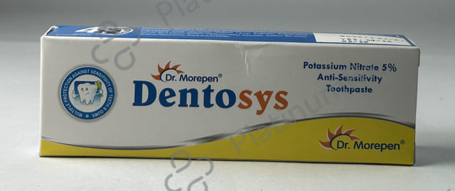 Dr. Morepen Dentosys Anti Sensitivity Toothpaste 35gm
