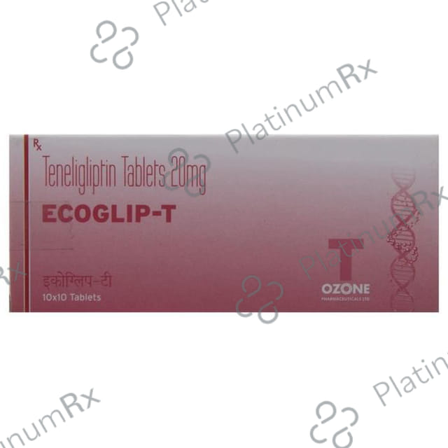 Ecoglip T 20mg Tablet 10s