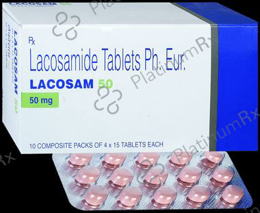 Lacosam 50mg Tablet 15s