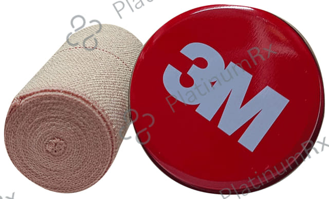 3M Elastic 10cm x 4m Crepe Bandage 1s