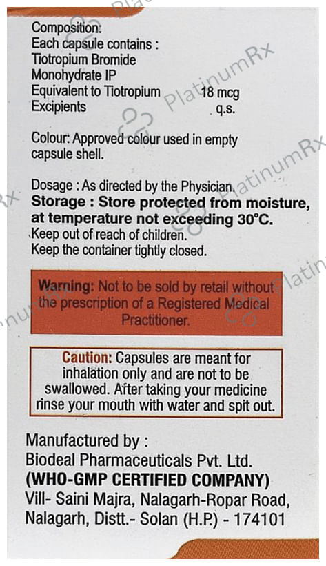 Tioprl 18mcg Dpicaps 30s