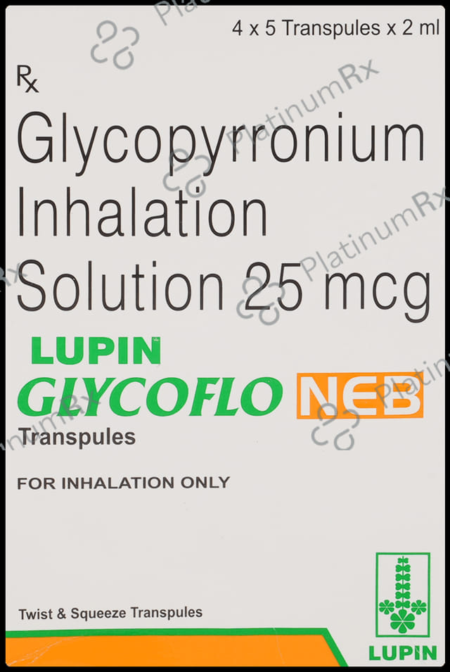 Glycoflo Neb 25mcg transpule 5s