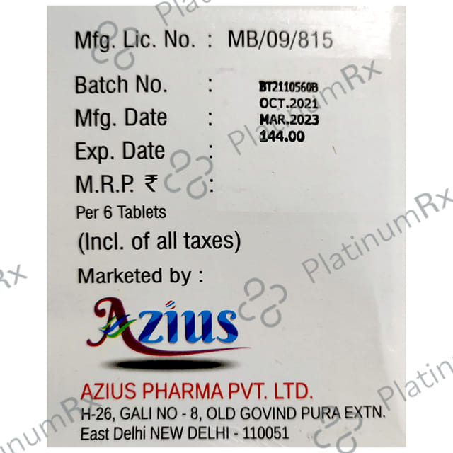 Azicilin-CV 625 Tablet