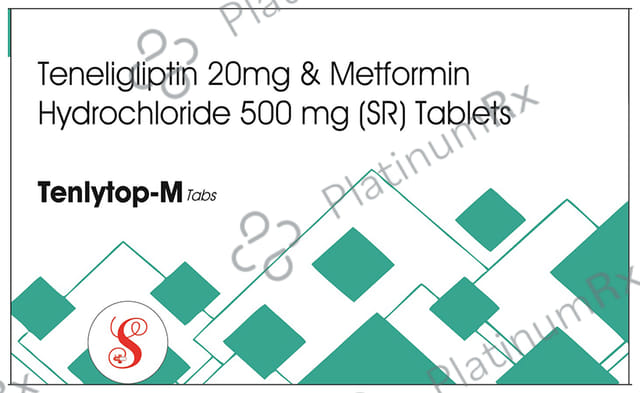 Tenlytop 500/20mg M Tablet SR 10s