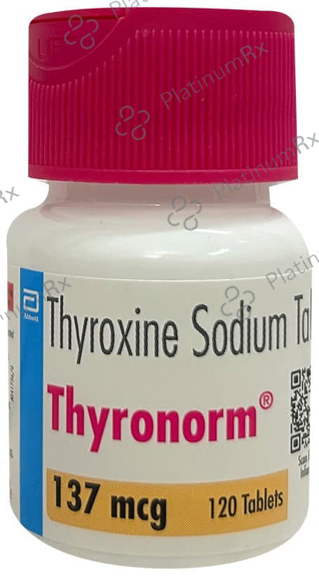Thyronorm 137mcg Tablet 120s
