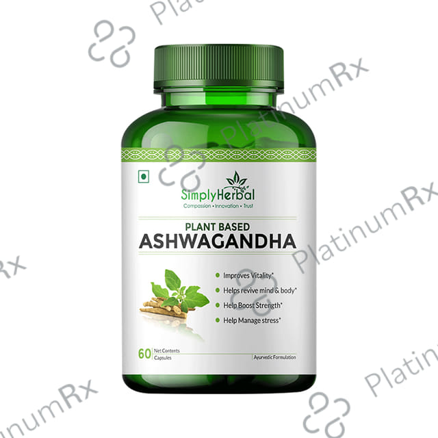 Simply Herbal Ashwagandha Capsule 60s