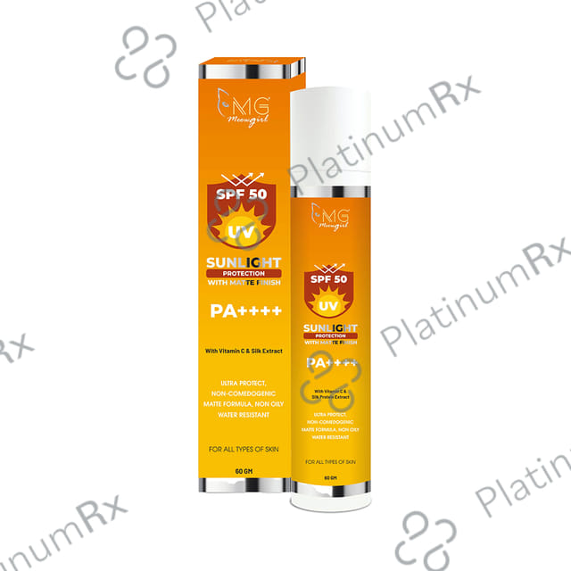 MG Meowgirl UV Sunlight Protection with Matte Finish SPF 50 PA++++ Gel 60gm