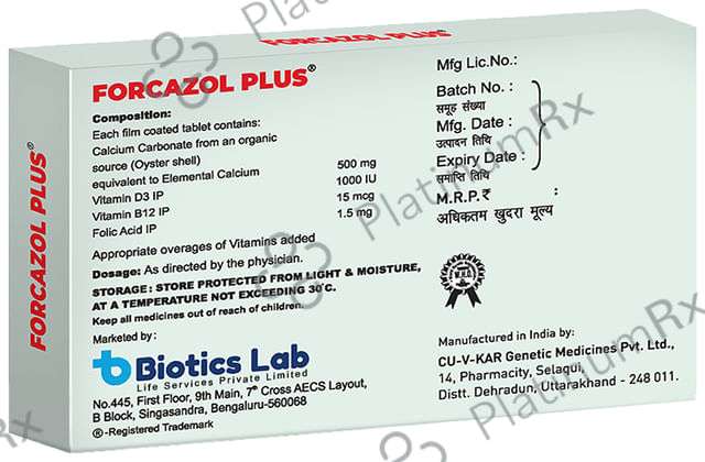Forcazol Plus Tablet