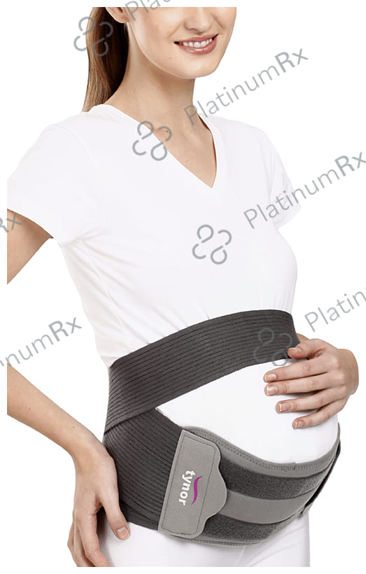 Tynor A 20 Pregnancy Back Support Belt Small Grey