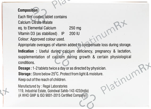 Reg CCM Tablet 10s