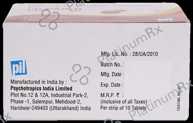 Pilpan D 10/40mg Tablet 10s