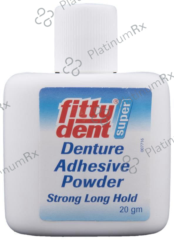 Fittydent Super Denture Adhesive Powder 20gm
