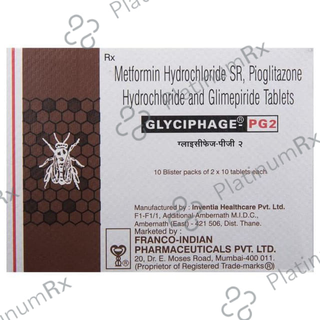 Glyciphage PG 2mg Tablet SR 10s