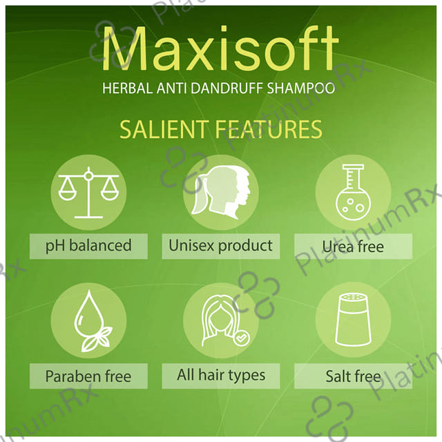 Maxisoft Herbal Anti Dandruff Shampoo