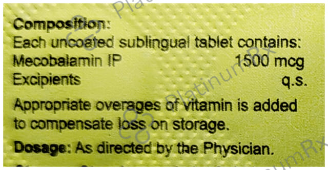 Medoc SL 1500mcg Tablet 10s
