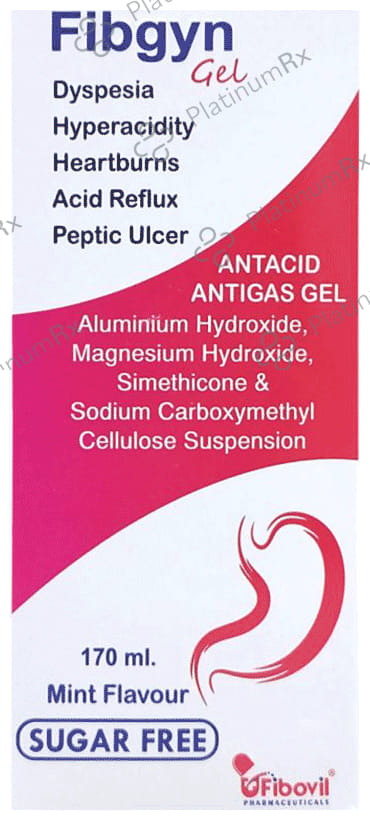 Fibgyn Oral Gel Mint Flavour Sugar Free 170ml