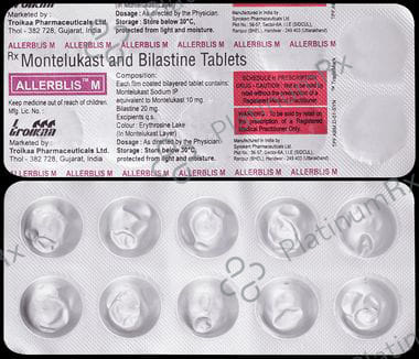 Allerblis M 20/10mg Tablet 10s