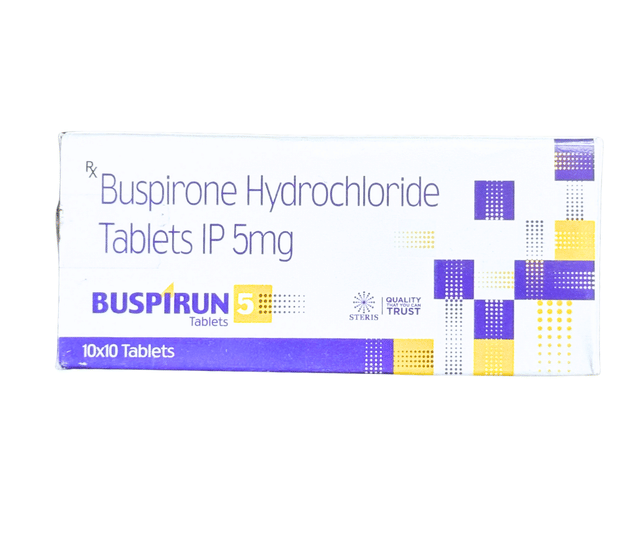 Buspirun 5mg Tablet 10s