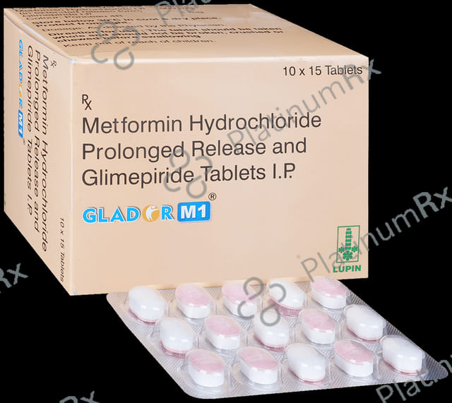 Glador M1 1/500mg Tablet PR 15s