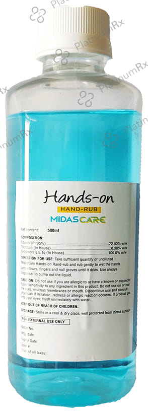 Hands-On Hand-Rub Sanitizer