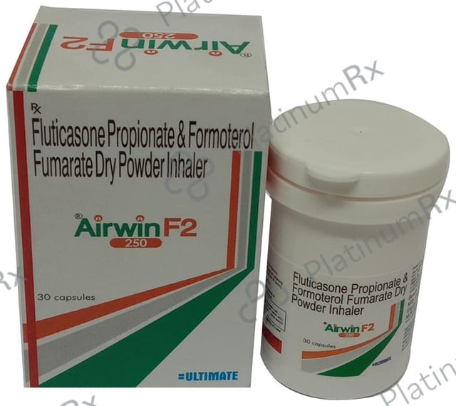 Airwin F2 250/6mcg Capsule 30s