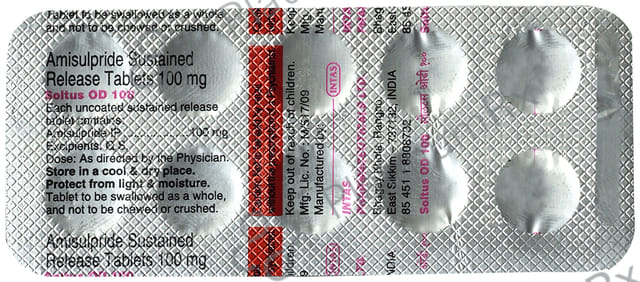 Soltus OD 100mg Tablet SR 10s