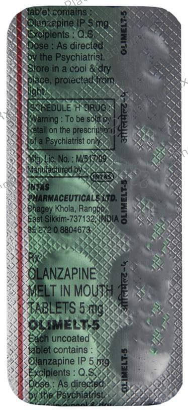 Olimelt 5mg Tablet MD 10s